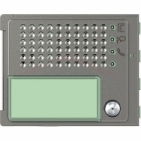 Audio jednotka základní 2-BUS Bticino videotelefony ROBUR kryt modulu elektroniky 351100, 1 tlačítko, provedení-barva kov