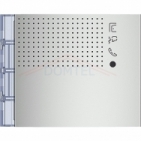 Audio jednotka základní 2-BUS Bticino videotelefony SFERA kryt modulu elektroniky 351100, bez tlačítek, provedení-barva kov